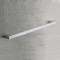 Square 24 Inch Towel Bar In Polished Chrome